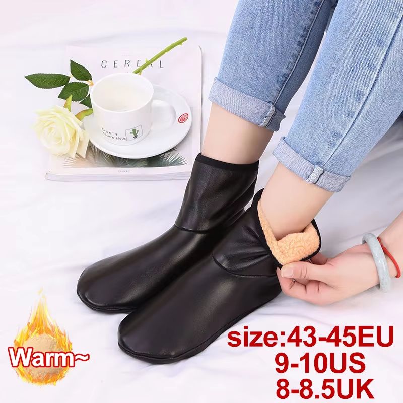 Thermal Plush Winter Socks For Men And Women Anti Slip Indoor Outdoor Cold Weather Socks 8