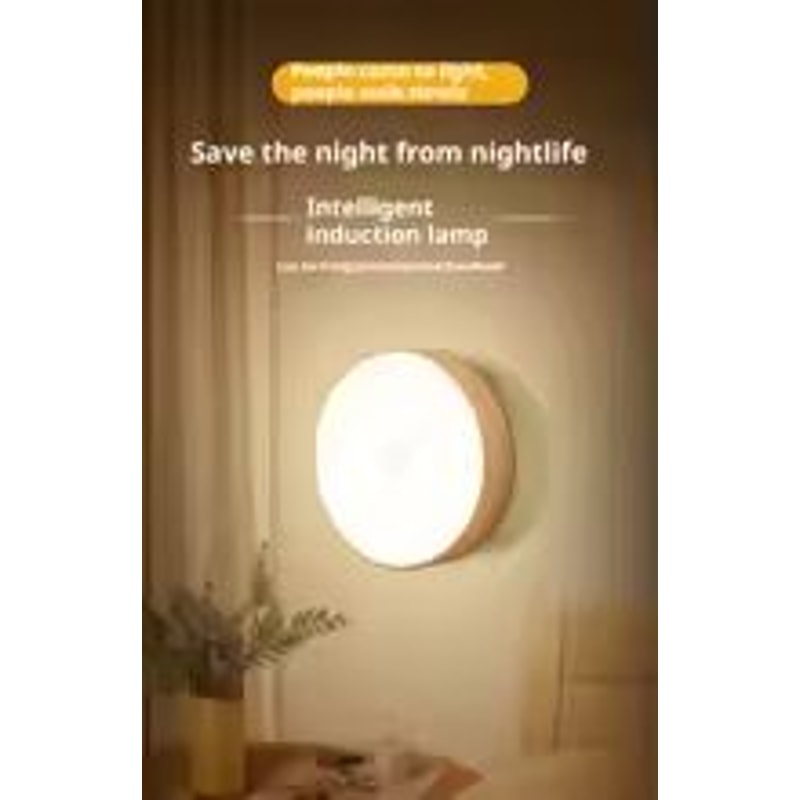 Wireless Motion Sensor Night Light LED Auto On Off Closet And Stair Light 7