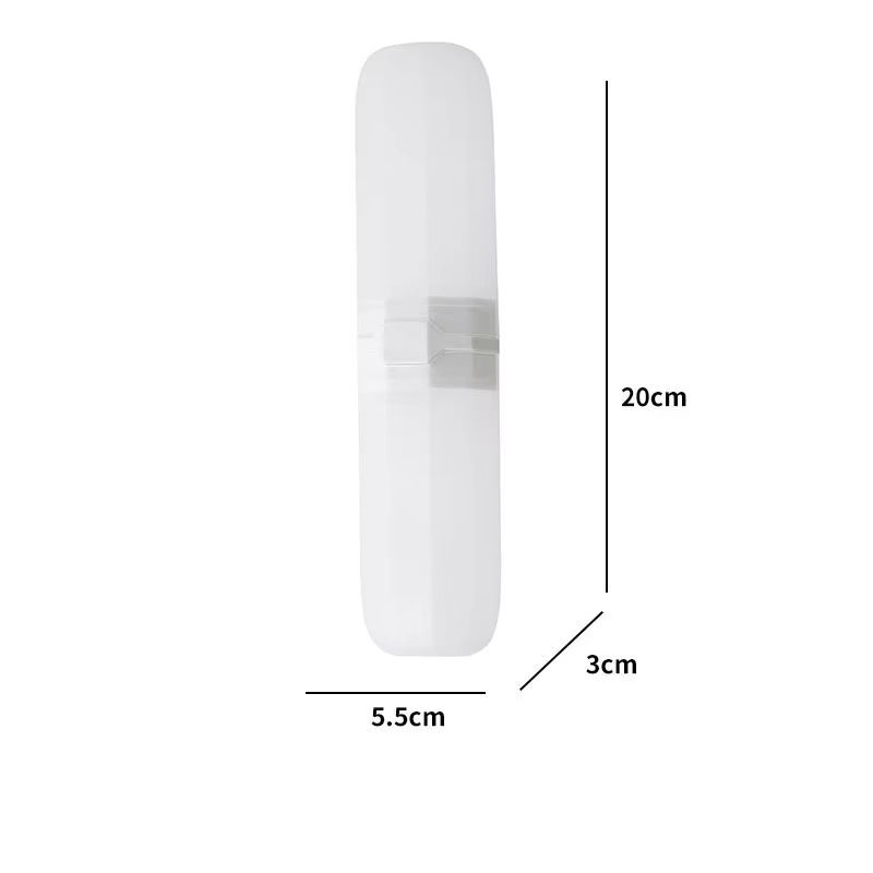 Portable Toothbrush And Toothpaste Travel Case Dustproof Hygienic Storage Holder 16