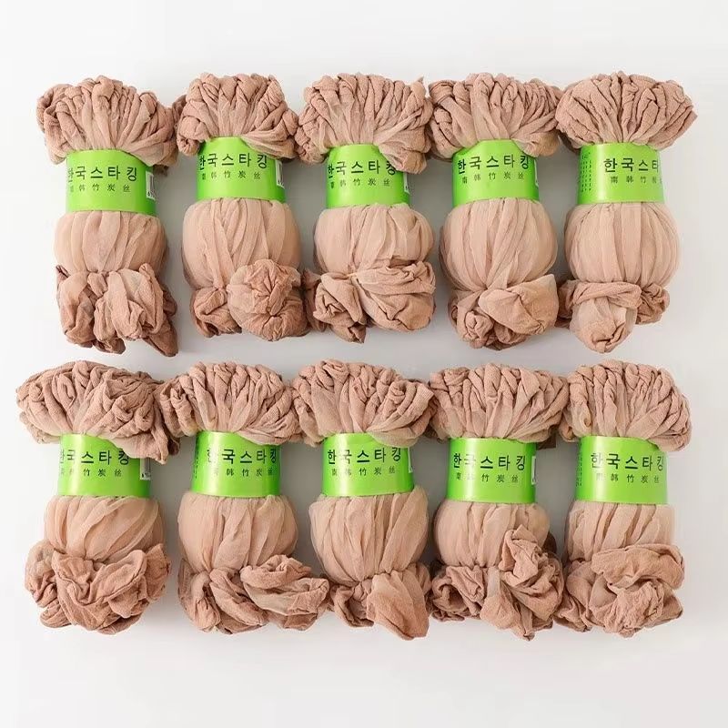 Ultrathin Transparent Ankle Socks For Women Breathable Nylon Summer Crystal Silk Socks 6