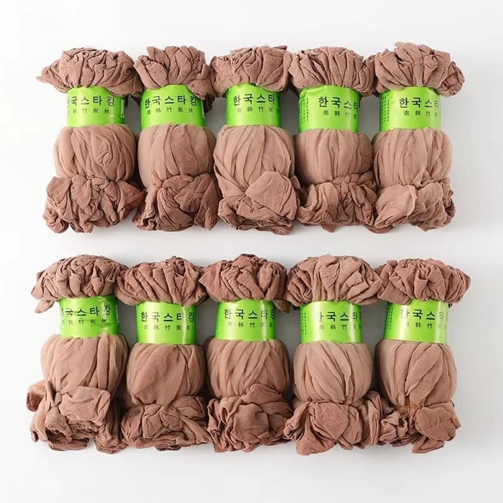 Ultrathin Transparent Ankle Socks For Women Breathable Nylon Summer Crystal Silk Socks 7