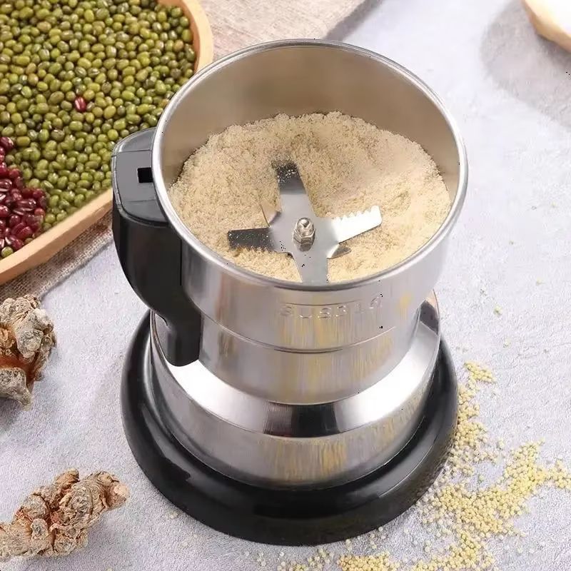 400W Electric Coffee Grinder Multifunctional Stainless Steel Spice And Grain Grinder 0