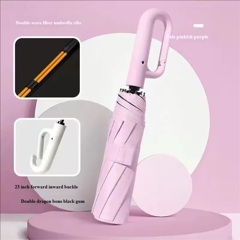 20 Rib Automatic Windproof Umbrella Extra Large Folding Sun And Rain Protection 8