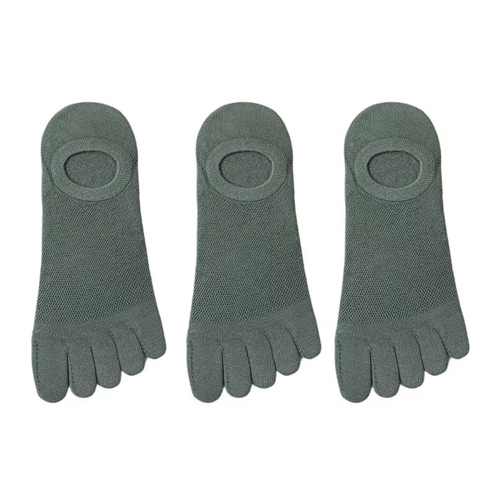 Mens Five Toe Socks Breathable Sweat Absorbing Odor Resistant Finger Socks Set 14