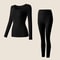 Seamless Thermal Underwear Set For Women Lightweight Warm Base Layer Long Johns 7