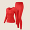 Seamless Thermal Underwear Set For Women Lightweight Warm Base Layer Long Johns 13