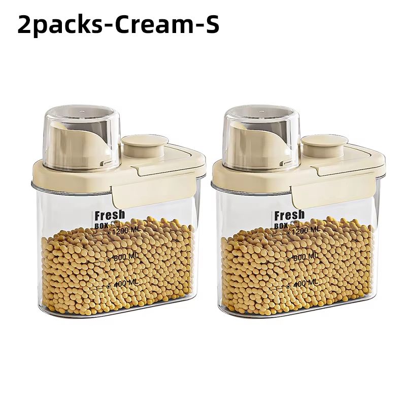 Airtight Grain Storage Container Large Capacity Moisture Proof Sealed Food Tank 13