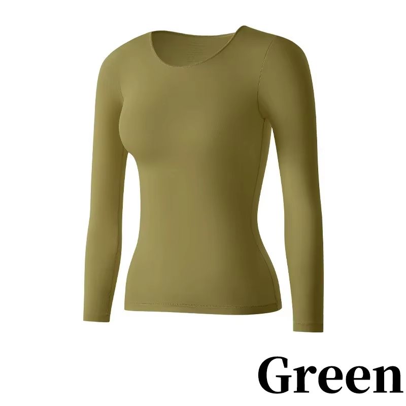 Seamless Thermal Underwear Set For Women Lightweight Warm Base Layer Long Johns 20