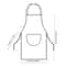Waterproof Oilproof Kitchen Apron With Hand Wipe Panel For Cooking And Cleaning 5