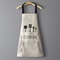 Waterproof Oilproof Kitchen Apron With Hand Wipe Panel For Cooking And Cleaning 7
