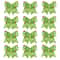 12pcs Christmas Bow Decorations For Tree Wreath And Gift Wrapping Festive Holiday Decor Set 0