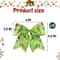 12pcs Christmas Bow Decorations For Tree Wreath And Gift Wrapping Festive Holiday Decor Set 5
