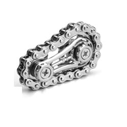 metal bike chain fidget spinner sprocket gyro stress relief edc focus toy