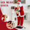 70in Life Size Animated Singing Dancing Santa Claus Holiday Display Decoration 3