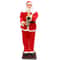 70in Life Size Animated Singing Dancing Santa Claus Holiday Display Decoration 8