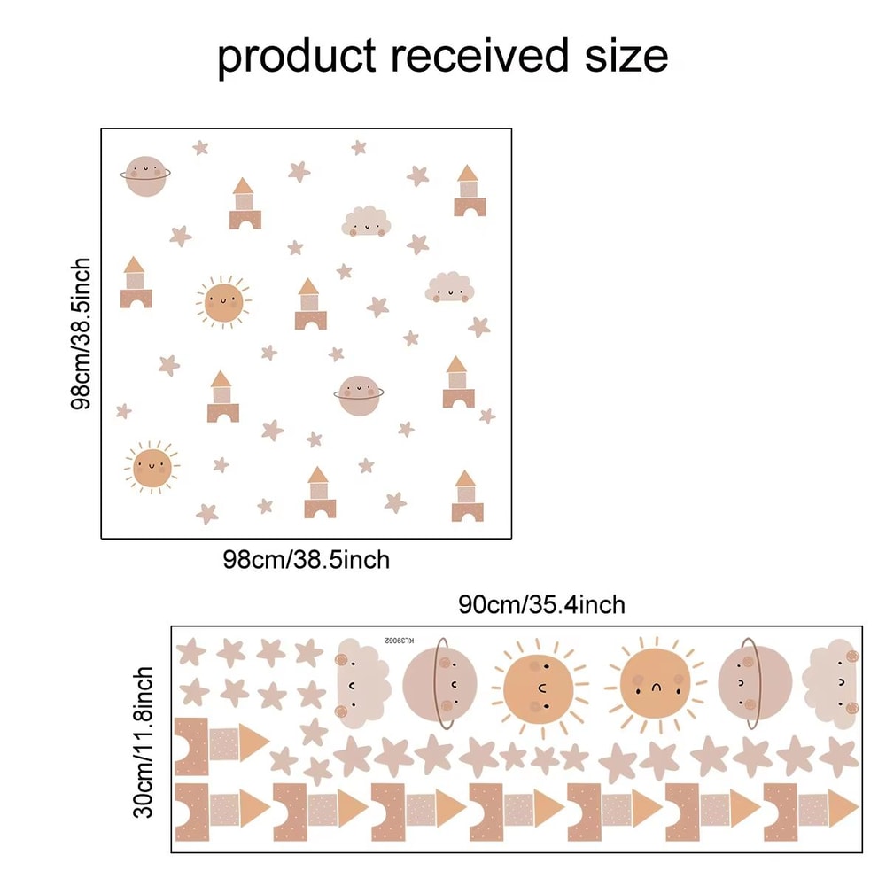 Floral Vine Wall Sticker Set For Living Room Bedroom Peel And Stick Decor 13