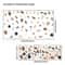 Floral Vine Wall Sticker Set For Living Room Bedroom Peel And Stick Decor 17