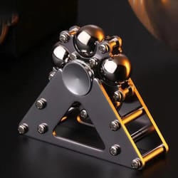 metal fingertip gyroscopic wheel spinner mechanical desk toy stress relief edc gadget