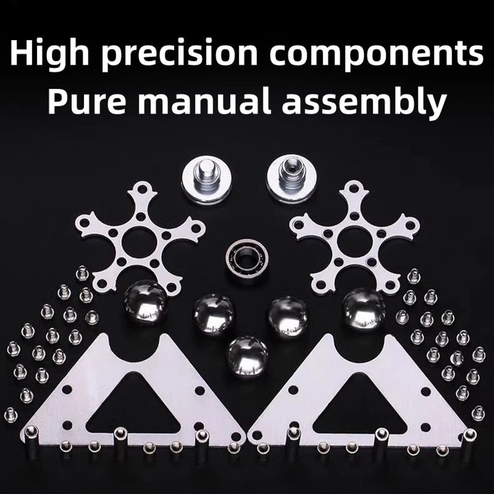 Metal Fingertip Gyroscopic Wheel Spinner Mechanical Desk Toy Stress Relief EDC Gadget 4