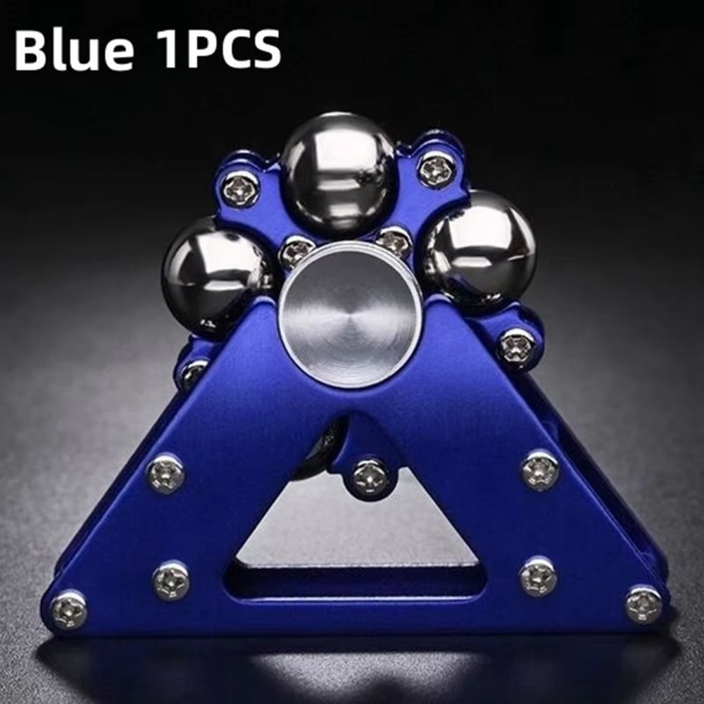 Metal Fingertip Gyroscopic Wheel Spinner Mechanical Desk Toy Stress Relief EDC Gadget 8