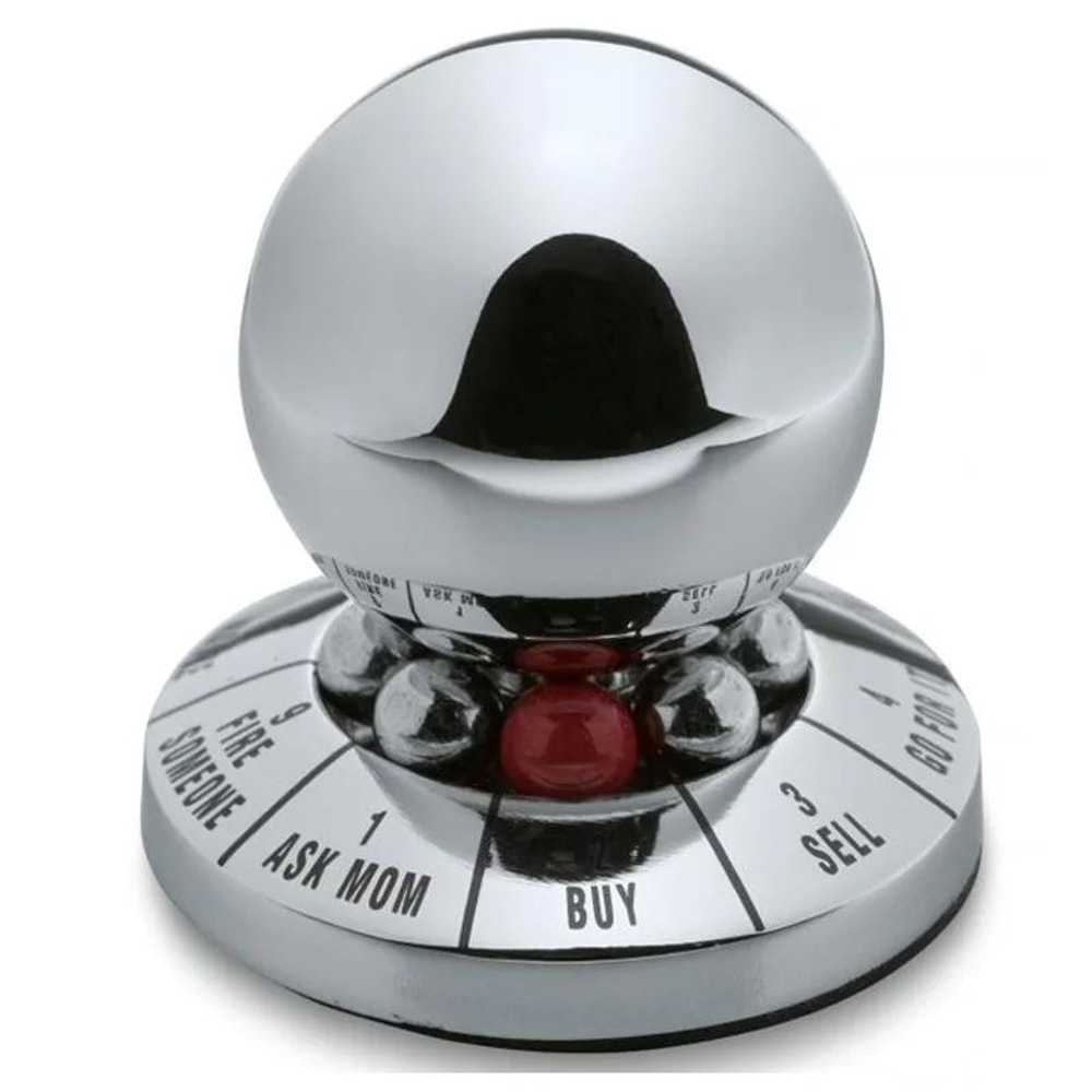 Metal Prophecy Decision Ball Spinner Desk Toy Stress Relief Fate Picker Gadget 5