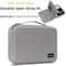Large Capacity Travel Electronics Organizer Case For Cables Chargers And Gadgets 11