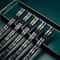 5Pair Reusable Alloy Chopsticks Set NonSlip Dishwasher Safe Bamboo Style Dining Sticks 7