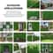 10PCS Artificial Boxwood Grass Wall Panels Backdrop For Indoor Outdoor Decor 5