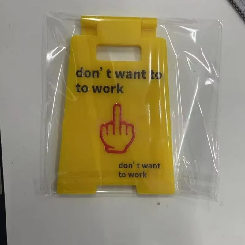 Funny Overstimulated Desk Sign For Office Humor Decor 4