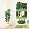 57FT Artificial Fiddle Leaf Fig Tree In Pot For Realistic Indoor Outdoor Decor 6