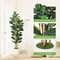 57FT Artificial Fiddle Leaf Fig Tree In Pot For Realistic Indoor Outdoor Decor 7
