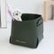 Foldable PU Leather Desk Organizer Tray Nordic Storage Box 3