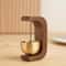 Vintage Walnut Wood Doorbell Chime Brass Wind Bell Entry Decor 7