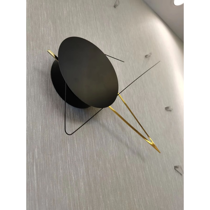 DIY 3D Silent Wall Clock Personalized Minimalist Frameless Home Decor 3