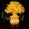 Natural Crystal Money Tree Fortune Bonsai With Lucky Money Bag Decor 6