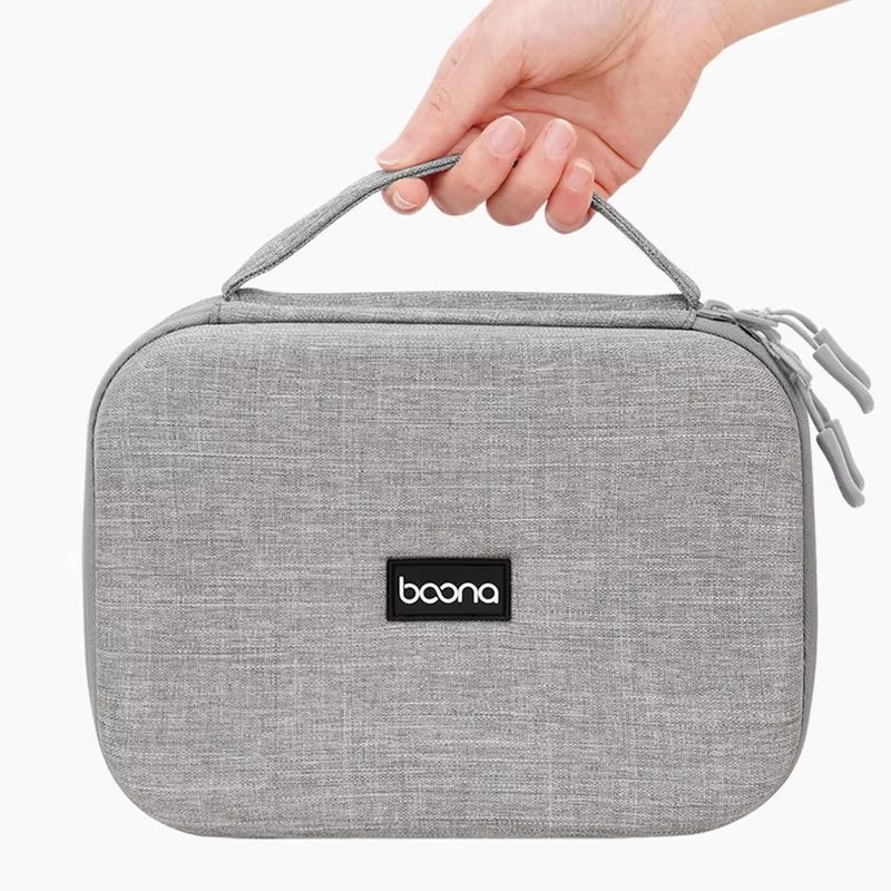 Large Capacity EVA Travel Electronics Organizer Hard Protective Cable Case 3