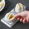 2 In 1 Stainless Steel Egg Slicer For Hard Boiled Eggs And Soft Fruits 0