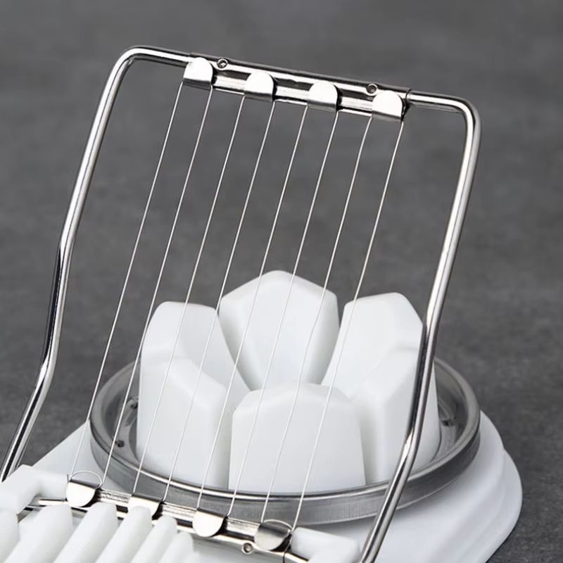 2 In 1 Stainless Steel Egg Slicer For Hard Boiled Eggs And Soft Fruits 5