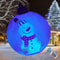 60cm Giant Inflatable Christmas Ball Outdoor Yard Ornament Weatherproof PVC Holiday Decor 10