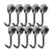 Heavy Duty Magnetic Swivel Hooks Neodymium Cruise Hooks For Fridge Grill And Locker Storage 0