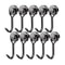 Heavy Duty Magnetic Swivel Hooks Neodymium Cruise Hooks For Fridge Grill And Locker Storage 11