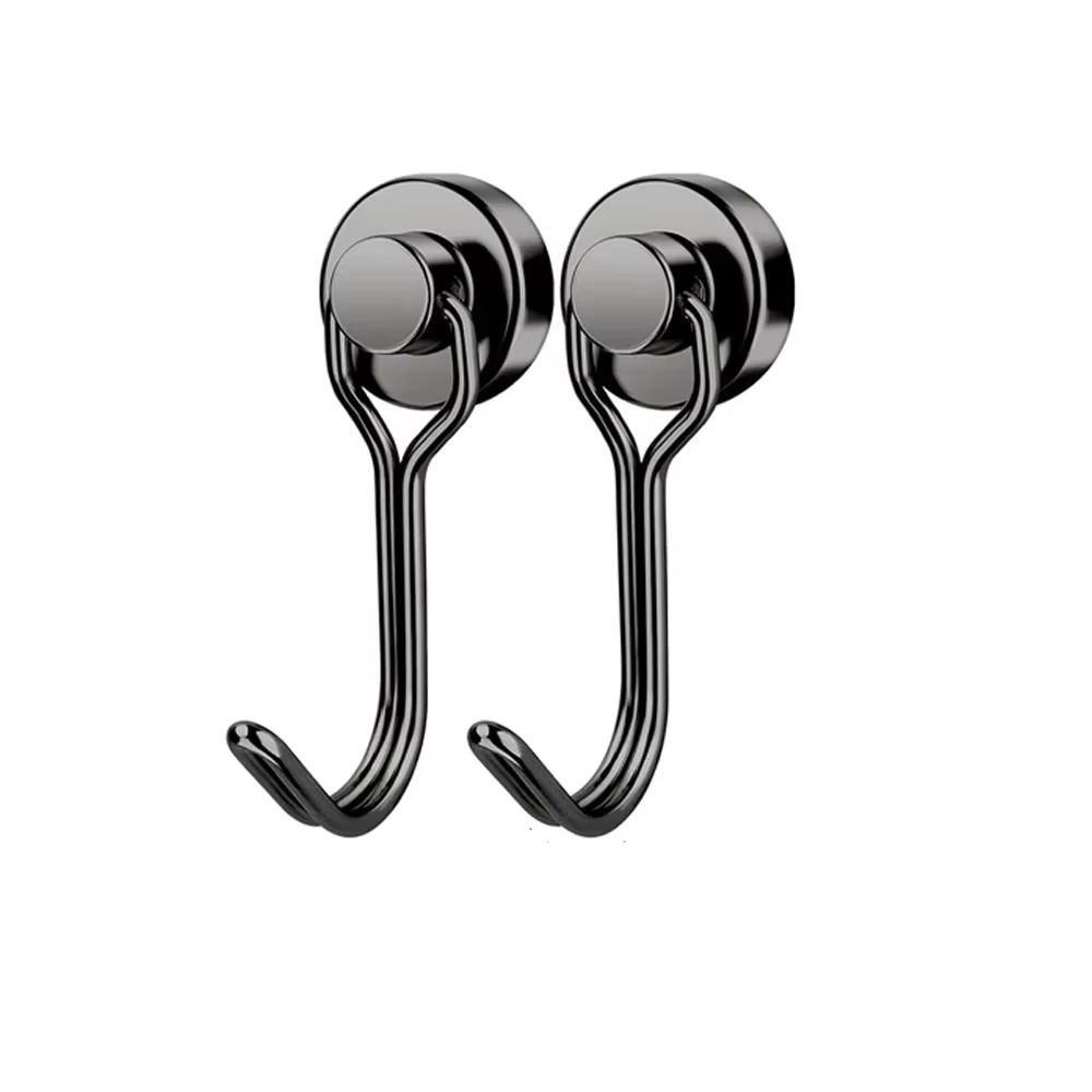 Heavy Duty Magnetic Swivel Hooks Neodymium Cruise Hooks For Fridge Grill And Locker Storage 7