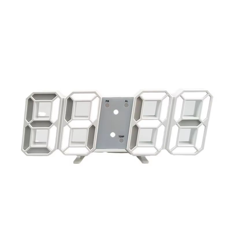 3D Luminous VoiceActivated Digital Alarm Clock 7