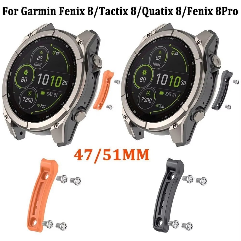 Garmin Fenix 8 Metal Watch Bumper Strip Protective Anti Collision Frame Cover 0