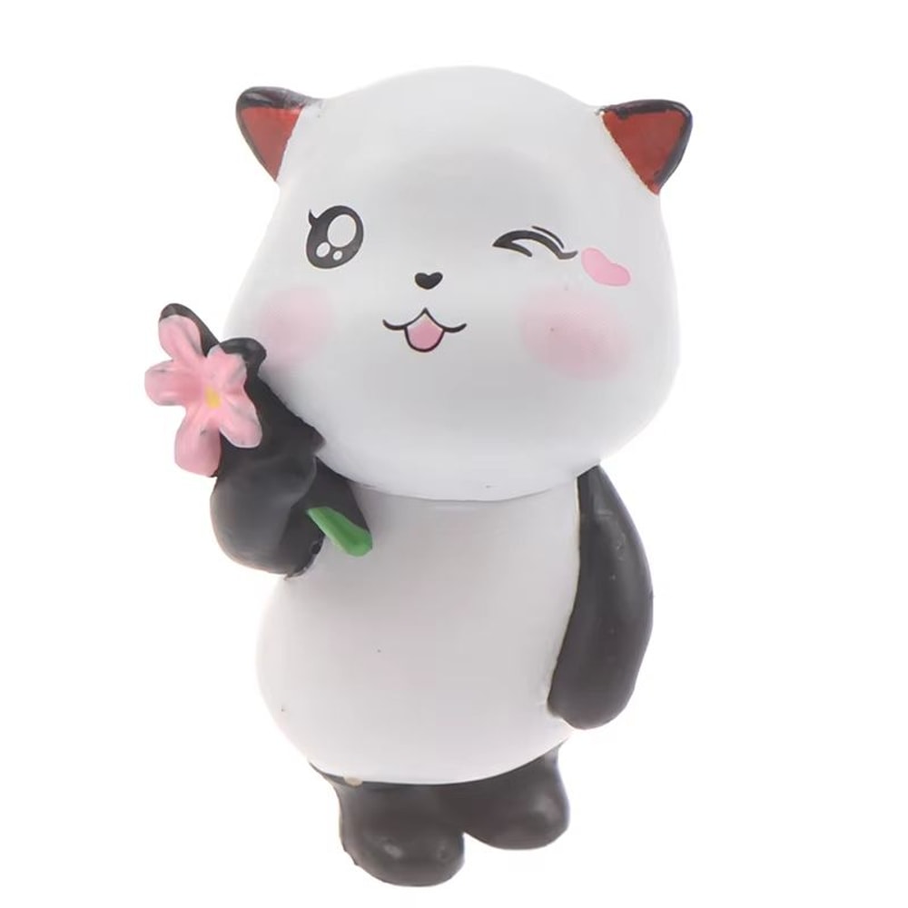 Mini Cute Animal Figurines Set For Fairy Garden Bonsai DIY Landscape Decor 4