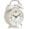 4Inch Twin Bell Alarm Clock With Backlight Loud Battery Operated Vintage Desk Clock 7