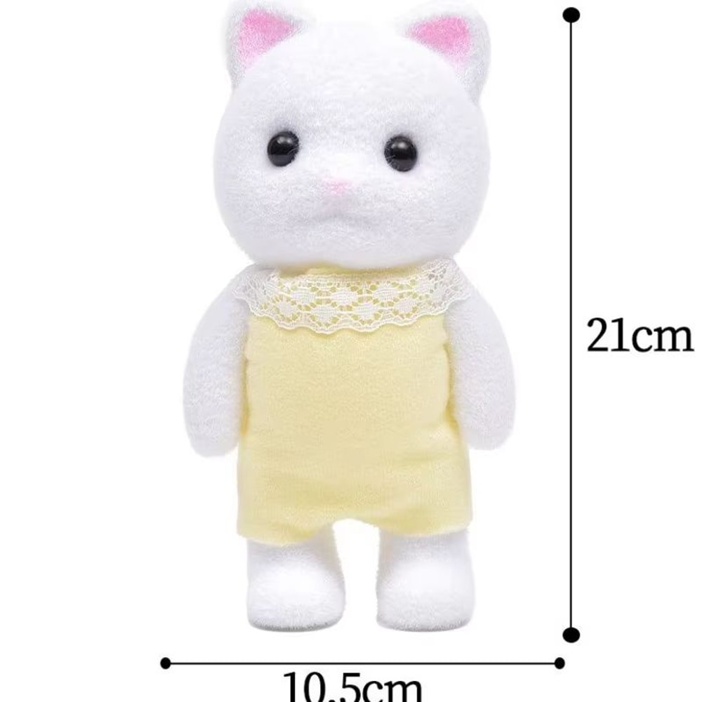 Cute Animal Movable Figure Phone Stand 827in Adjustable Forest Family Desk Decor Holder 7