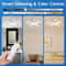 Modern LED Ceiling Fan With Remote 3Speed Adjustable Quiet Fan Light For Bedroom Living Room 3