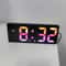 Smart Voice Control LED Digital Alarm Clock With Temperature Snooze 12