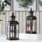 Vintage Nordic Black Iron Candle Lantern Hanging Decor For Home Wedding 4